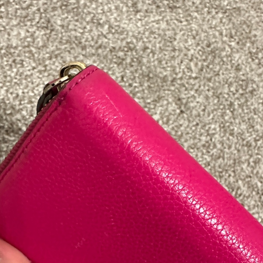 Kate Spade Fuchsia/Hot Pink Wallet - Picture 7 of 9